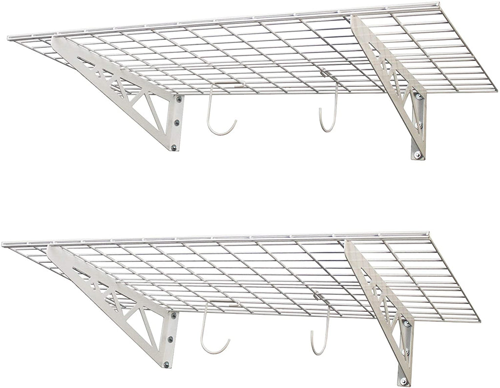 24 x 14 Wire Shoe Rack SlatWall Accessory – GarageCabinets.com