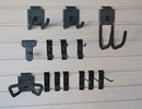 Handi Hooks Variety Slatwall Accessory Kit Made by HandiWall