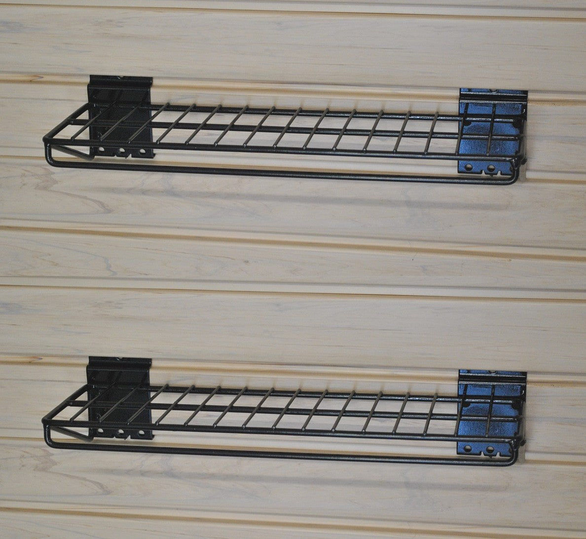 24 x 14 Wire Shoe Rack SlatWall Accessory – GarageCabinets.com